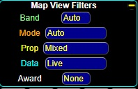 Map View Filters