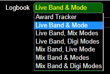"Call Roster Logbook Options"