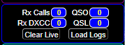 "QSO status after clearing logs"