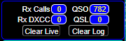 "GridTracker Logbook Status"